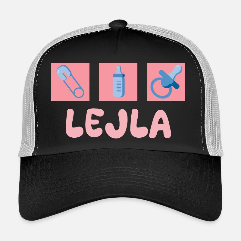 Lejla as a pacifier Trucker Cap