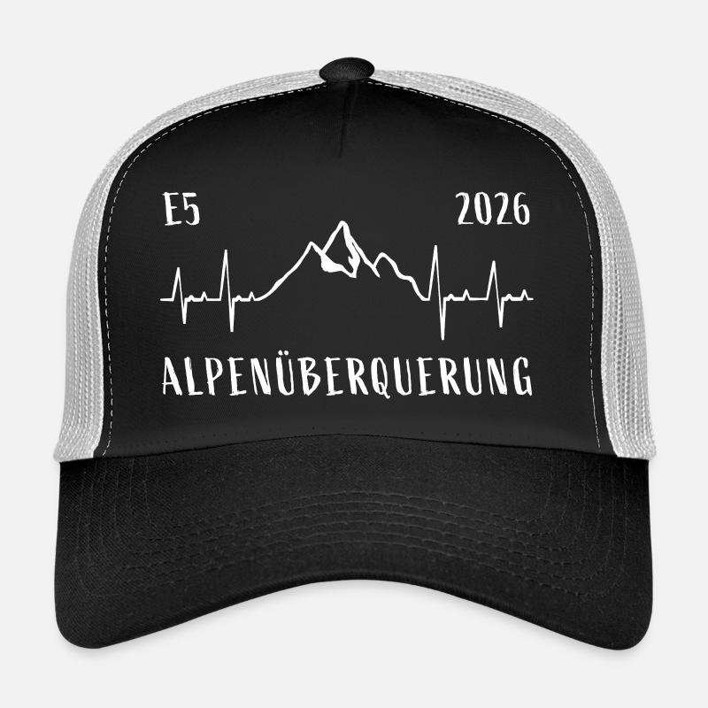 Traversée des Alpes E5 2026 Casquette trucker 