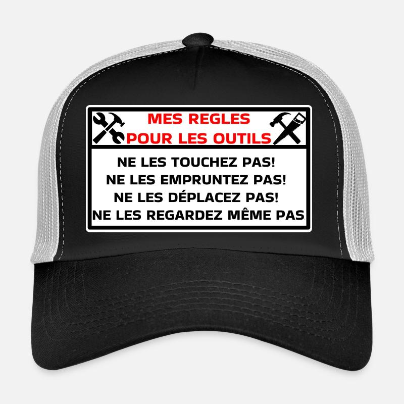 tools - Trucker Cap - black/stone grey