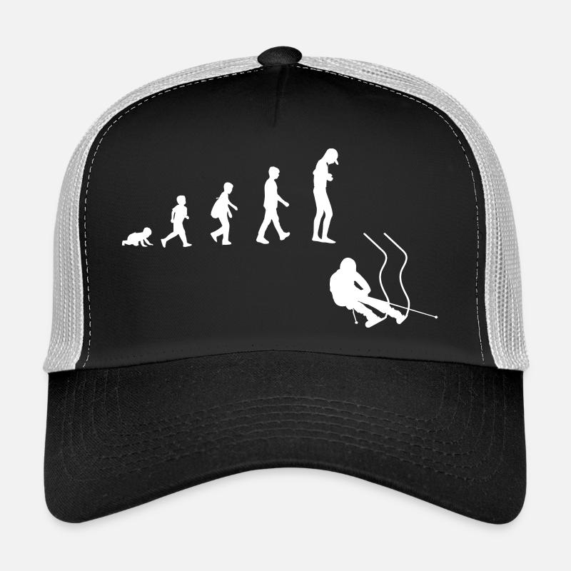 Évolution de bébé à skieur alpin Casquette trucker 