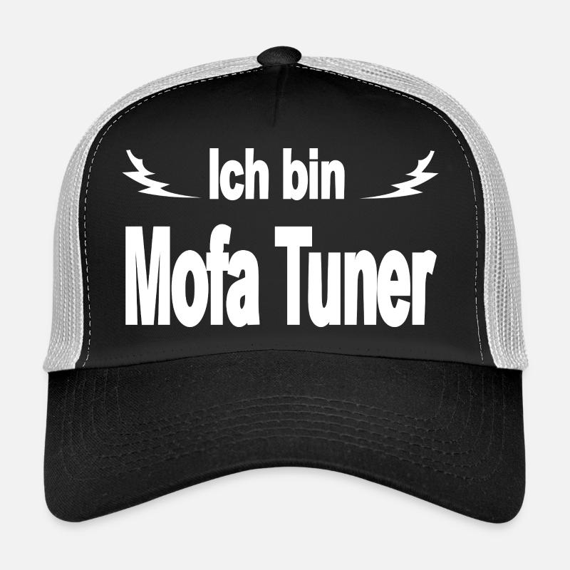 Mofa - Trucker Cap - Schwarz/Steingrau