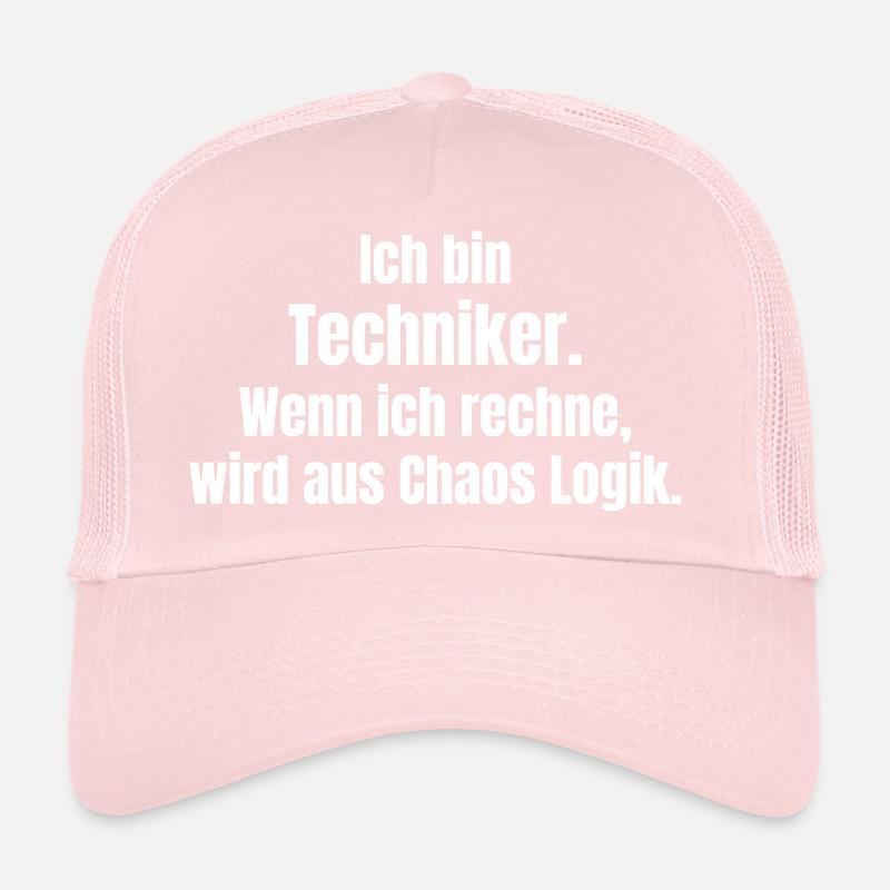 Techniciens : Logique issue du chaos par calcul Casquette trucker 