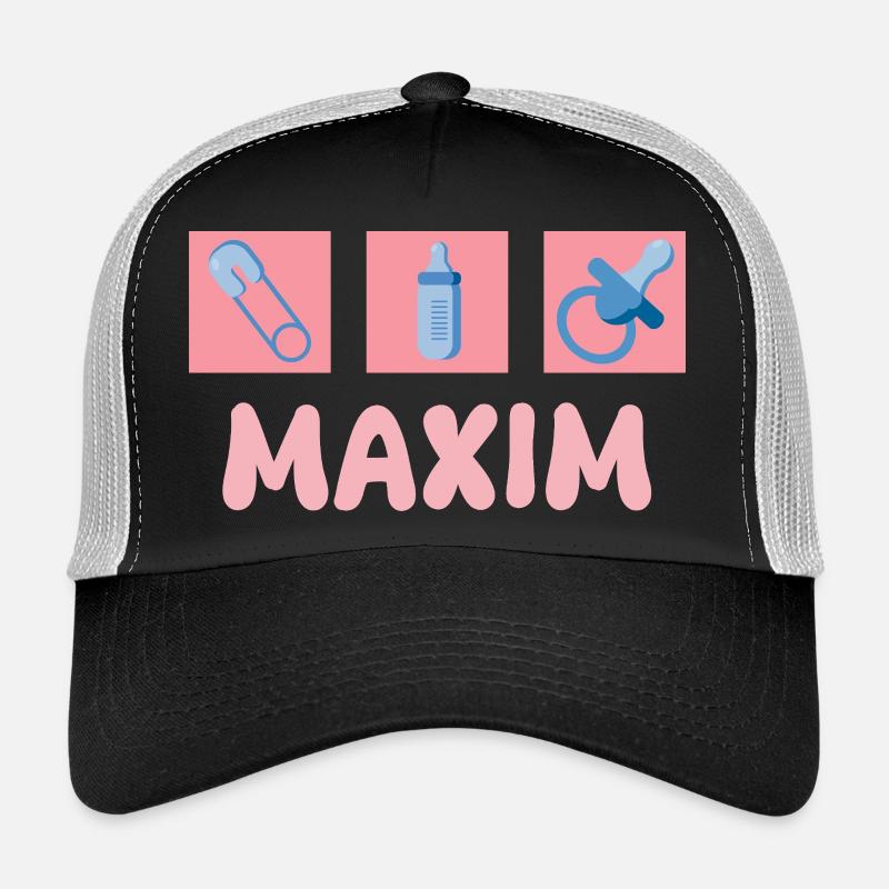 Cadeau pour Maxim Casquette trucker 