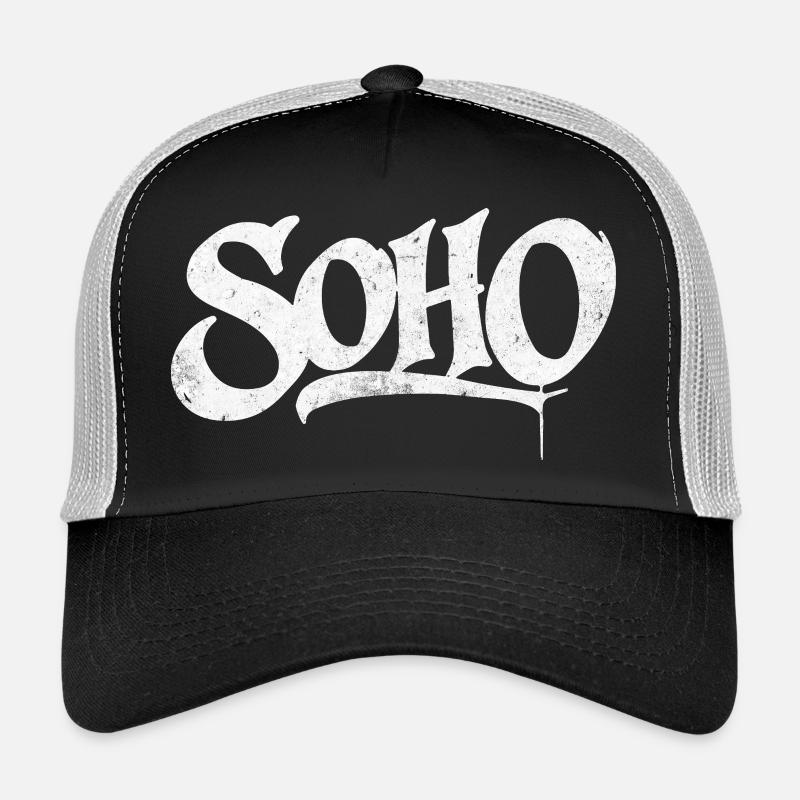 Conception de t-shirts graffiti Soho Casquette trucker 