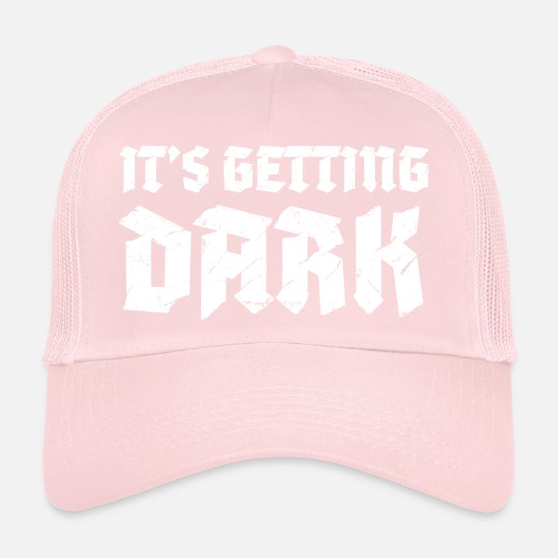Es bekommt dunkles Graffiti-Typografiedesign Trucker Cap