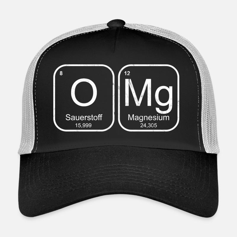 Lehrer OMg Chemie Elemente Trucker Cap