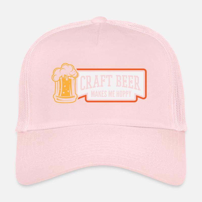 Craft Beer Makes Me Hoppy Trucker Cap