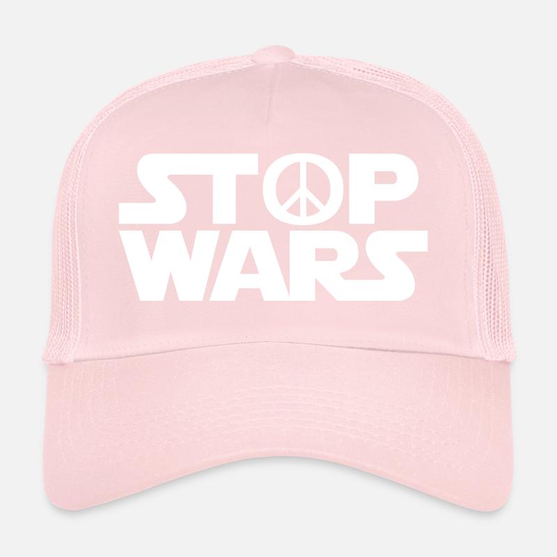 Peace / Stop wars / gift idea Trucker Cap