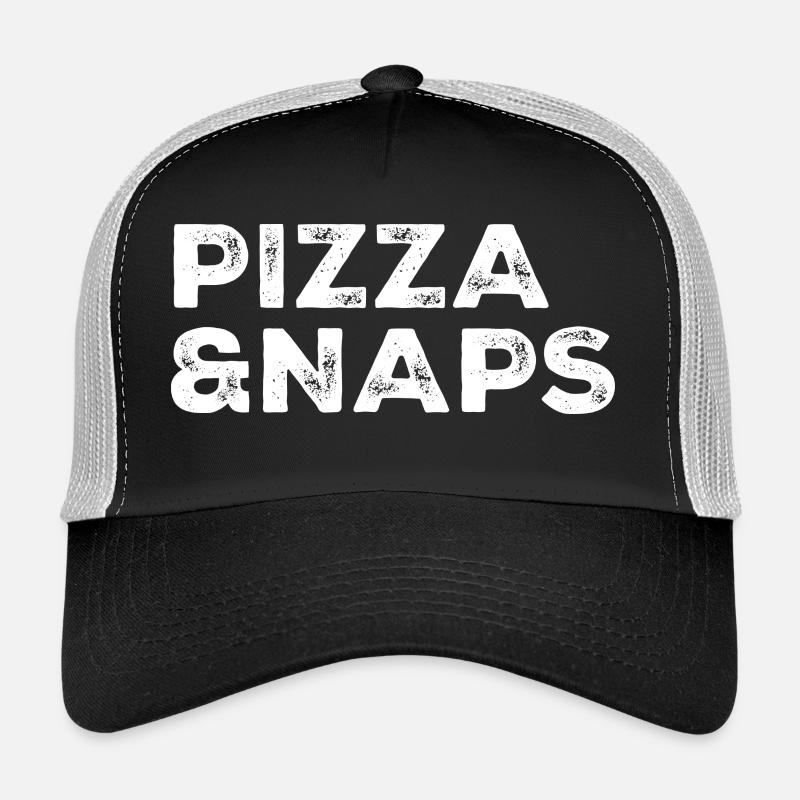 Pizza and Naps lustig witzig Geschenk Weihnachten Trucker Cap