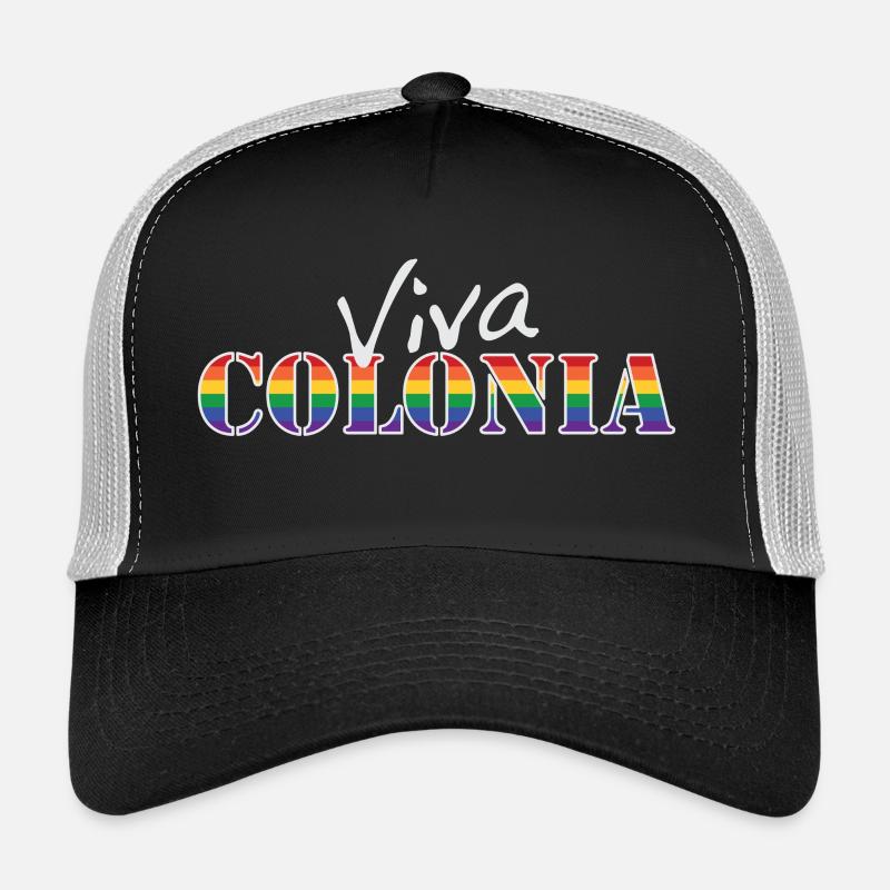 Colonia wt - Trucker Cap - Schwarz/Steingrau