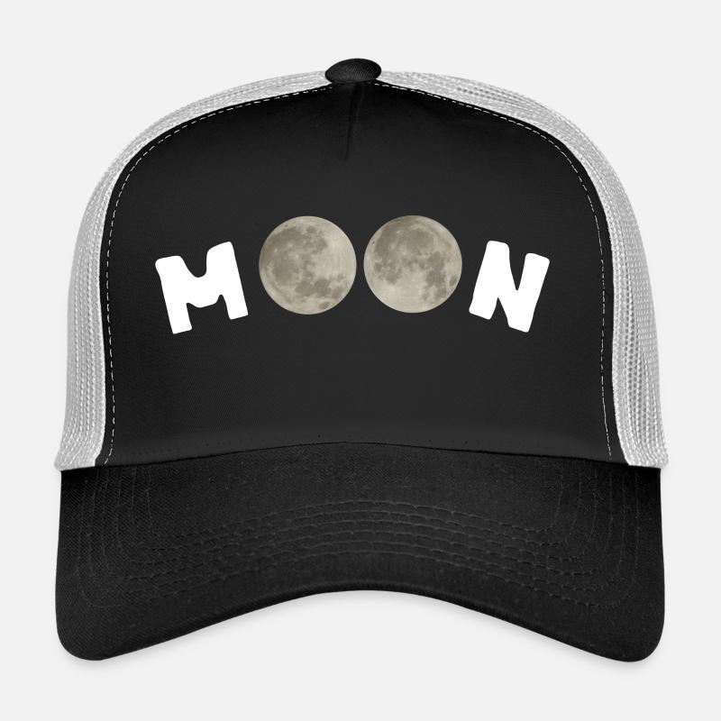 Moon - Trucker Cap - black/stone grey