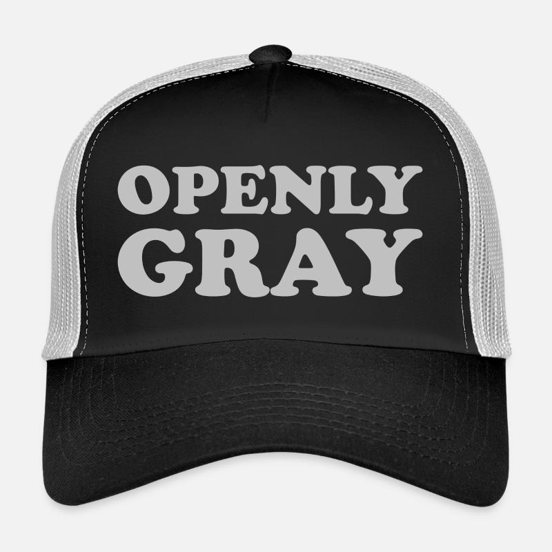 Openly Gray Trucker Cap