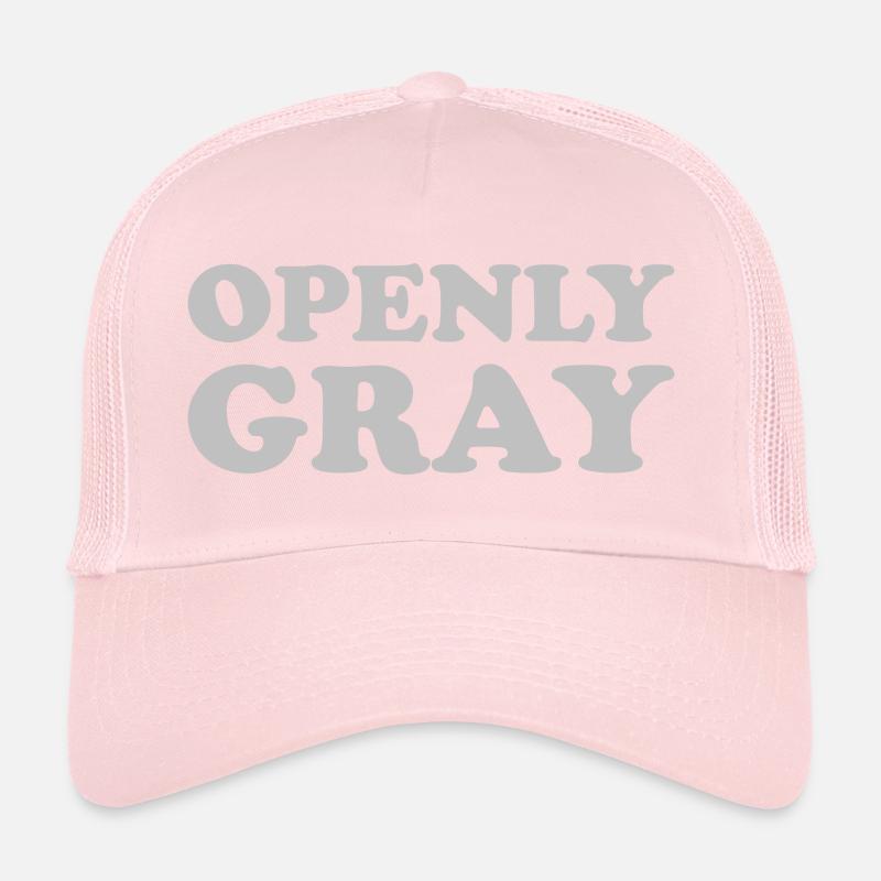 Openly Gray Trucker Cap