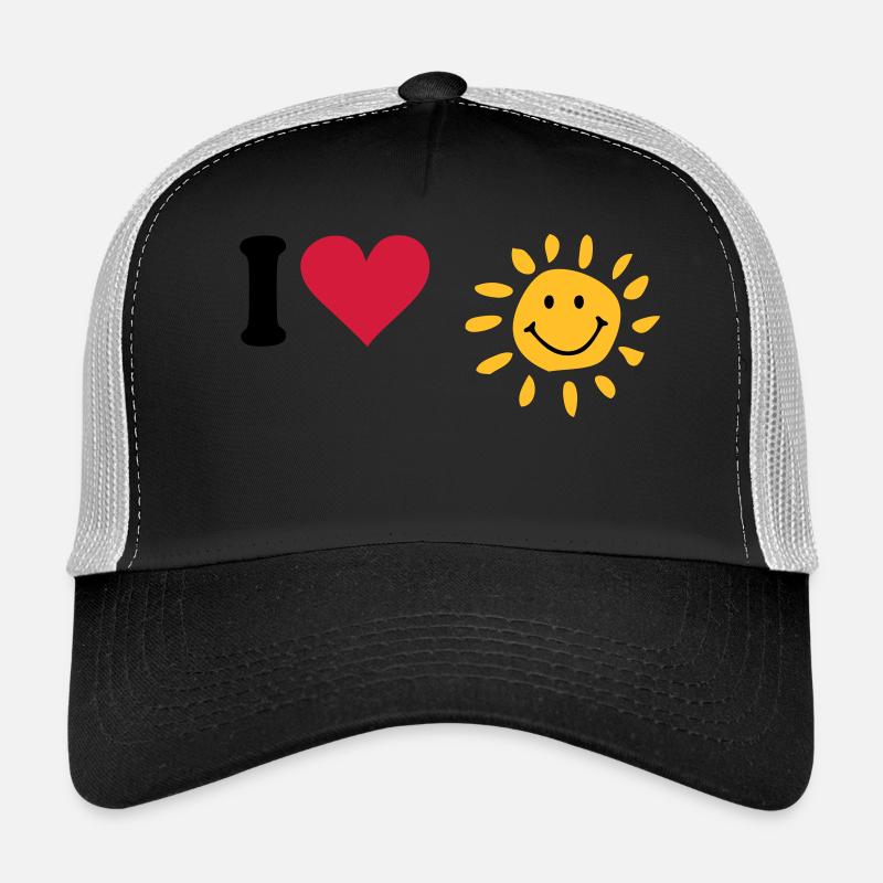 sun - Trucker Cap - black/stone grey