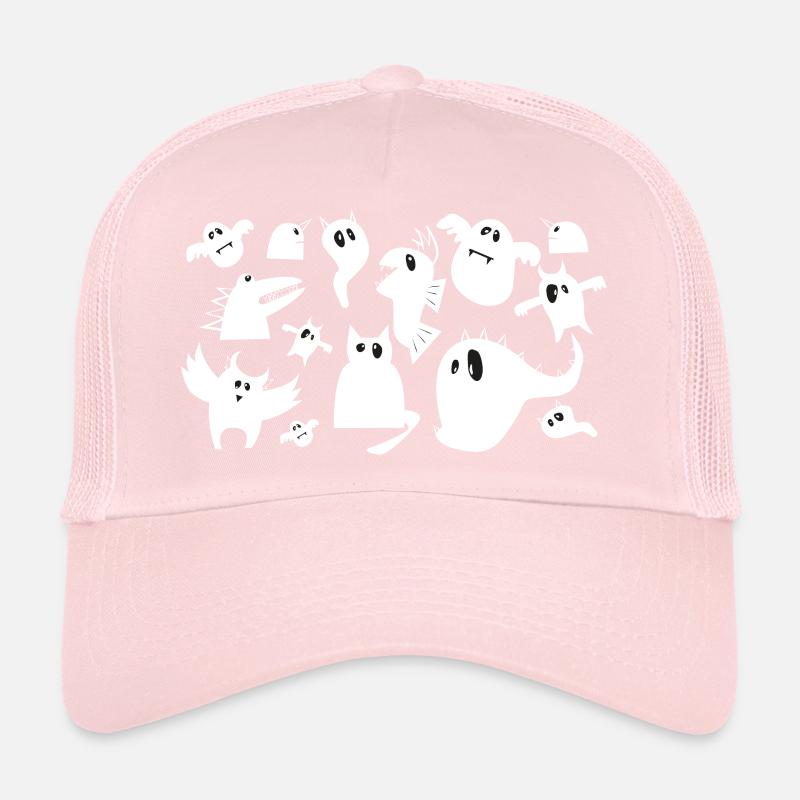 Monstres effrayants mignons - Halloween Casquette trucker 