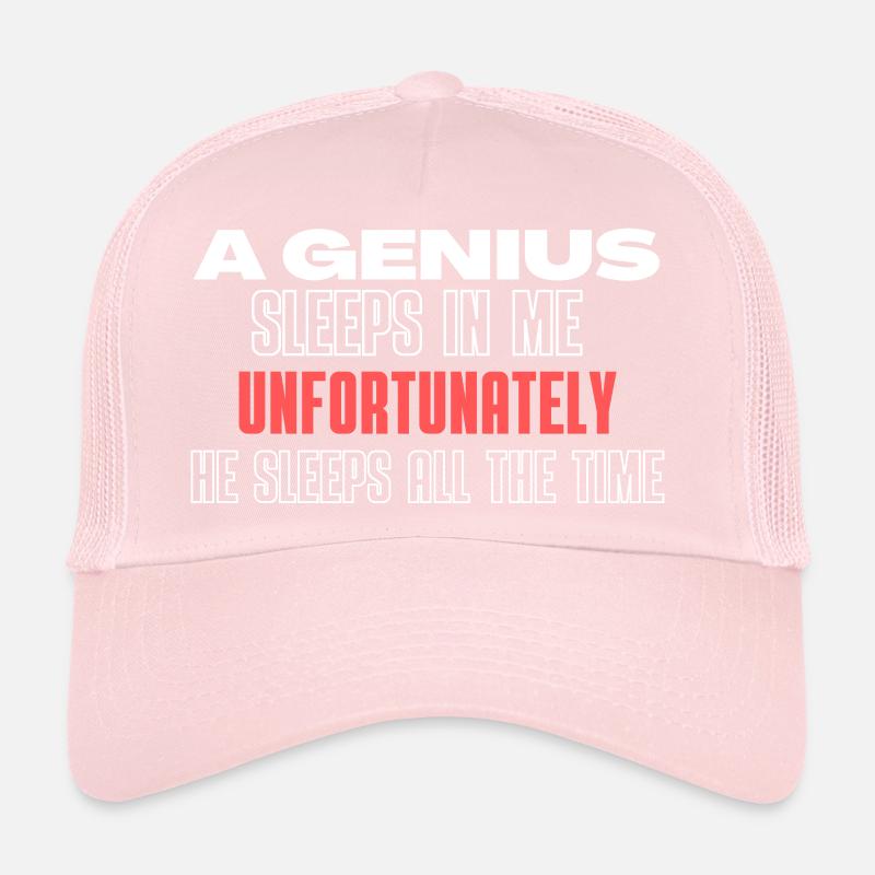 Genius Slumbers Unfortunate All Time Trucker Cap