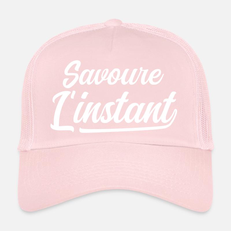 Savoure l'instant Casquette trucker 
