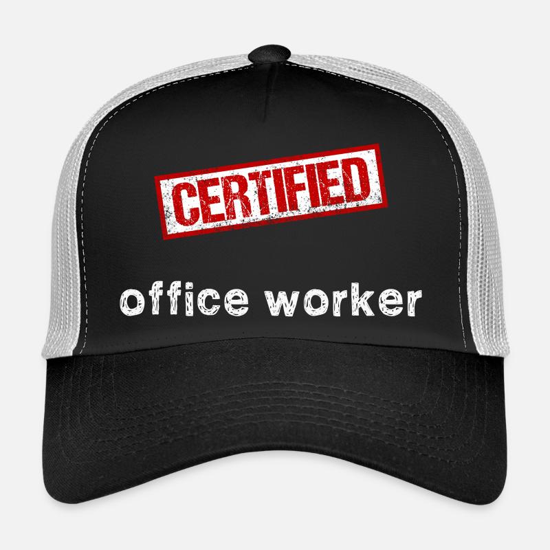Office Worker Trucker Cap