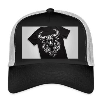 Designer 10 - Trucker Cap - black/stone grey - Front