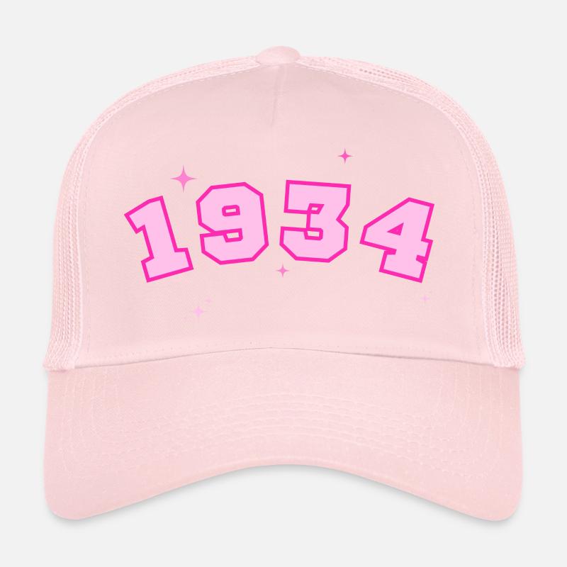 1934 rose étoile Casquette trucker 