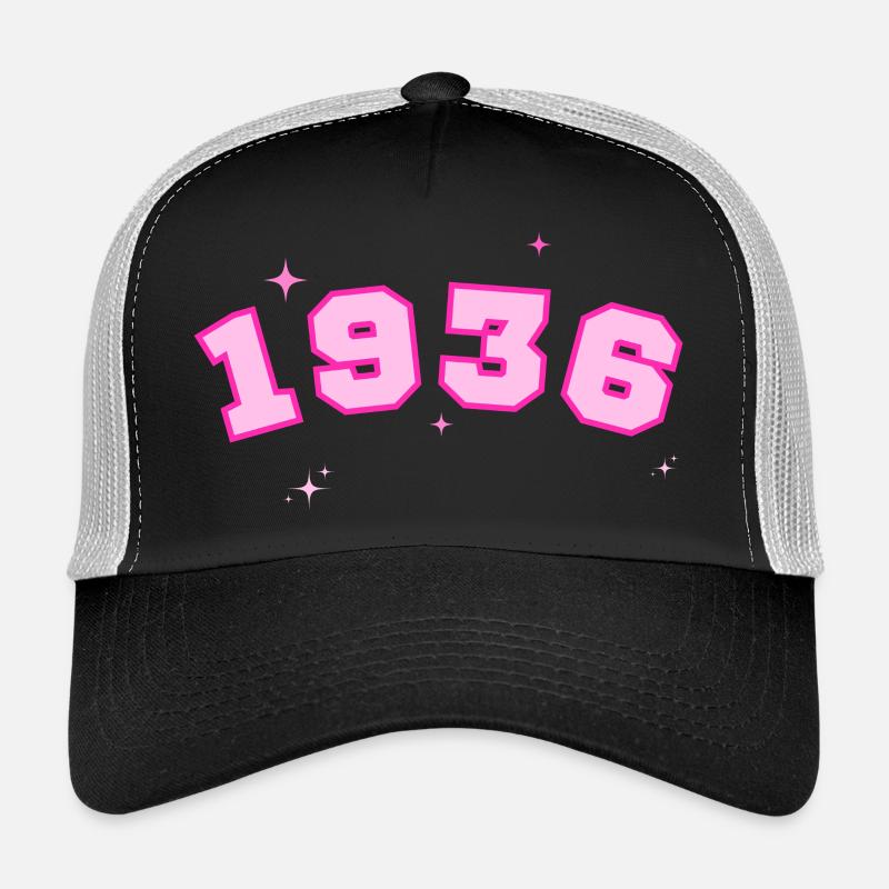 1936 rose étoile Casquette trucker 
