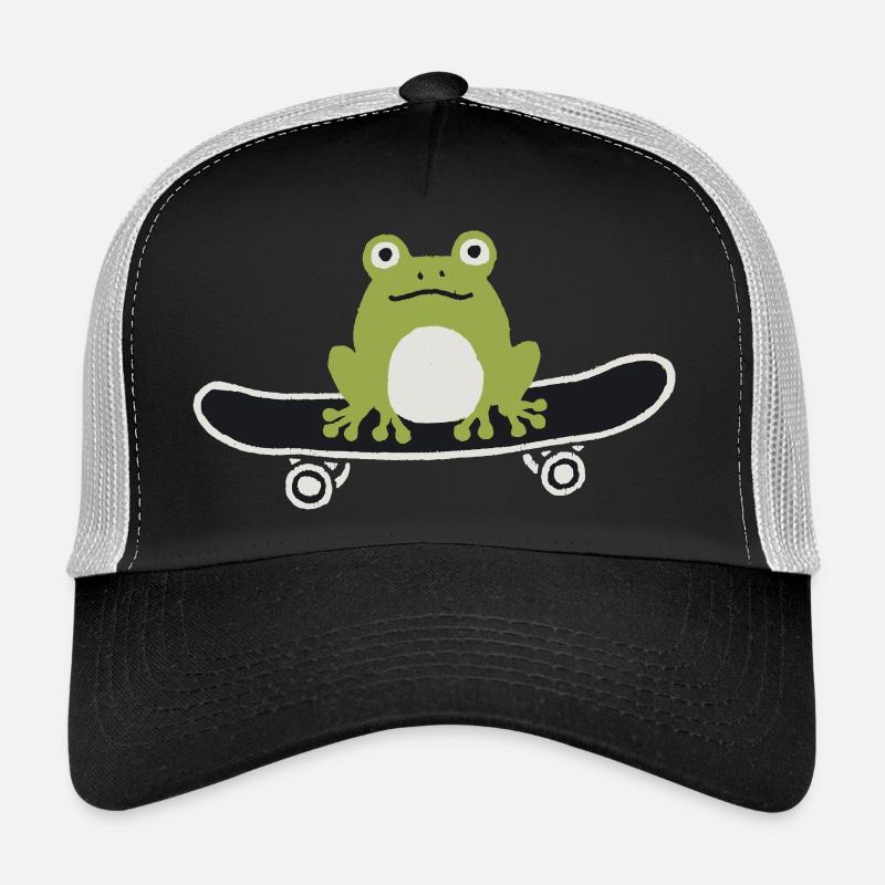 Grenouille de skateboard Casquette trucker 