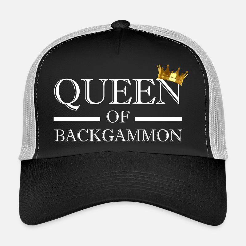 Reine Du Backgammon Casquette trucker 