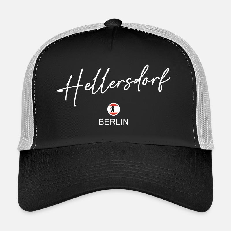Hellersdorf - Drapeau de Berlin - Ours de Berlin - Berli Casquette trucker 