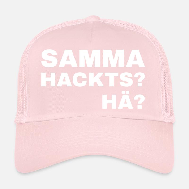 samma hacks hä Casquette trucker 
