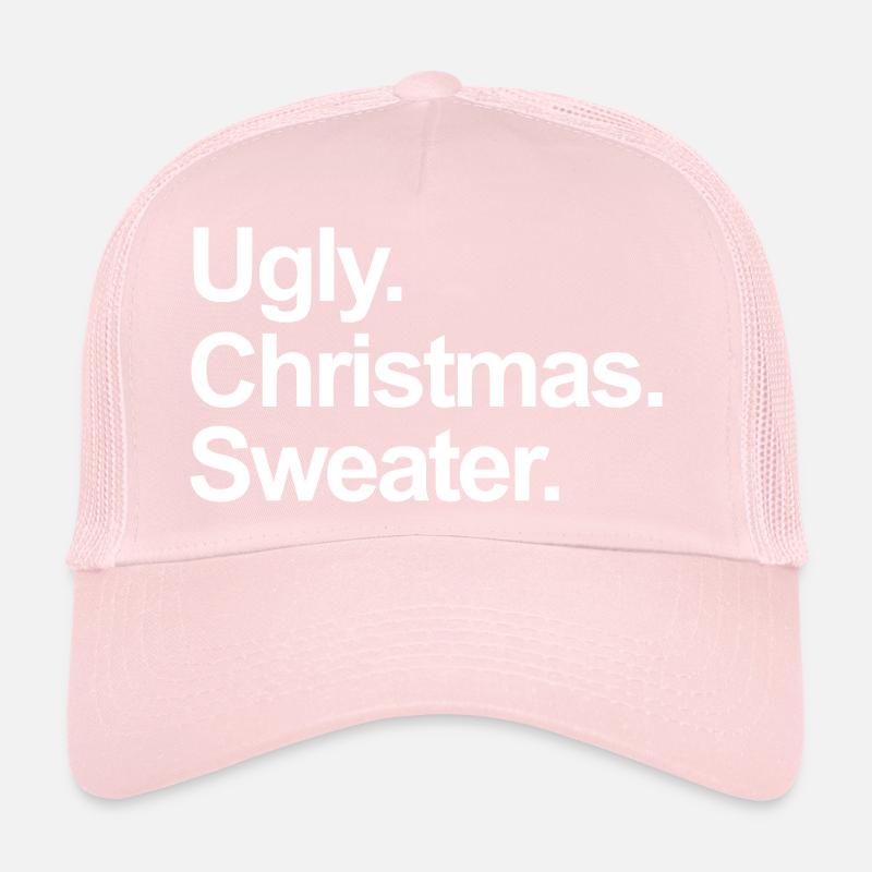 Pull de Noël moche Casquette trucker 