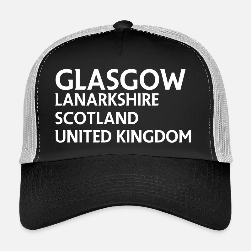 Glasgow – Scotland Textdesign Casquette trucker 