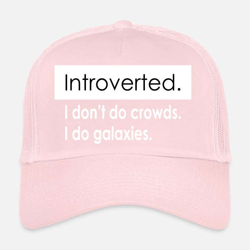 Introvert Quotes Trucker Cap