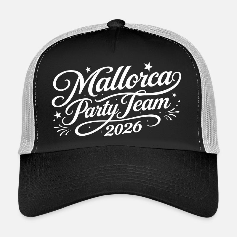 Équipe de la fête de Majorque 2026 Casquette trucker 