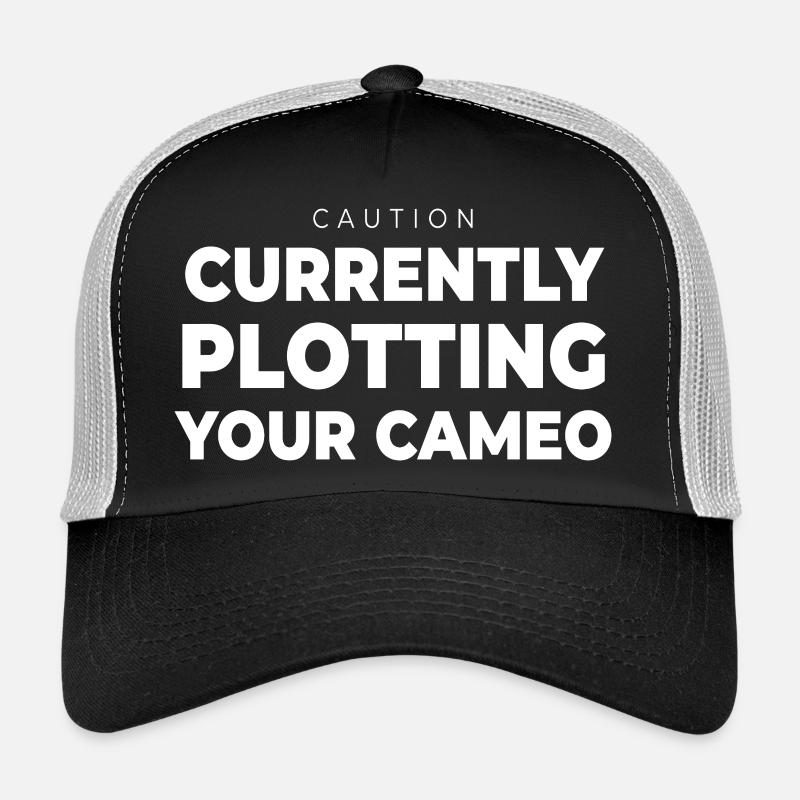 Écrivain qui planifie son caméo Citation drôle d’auteur Casquette trucker 