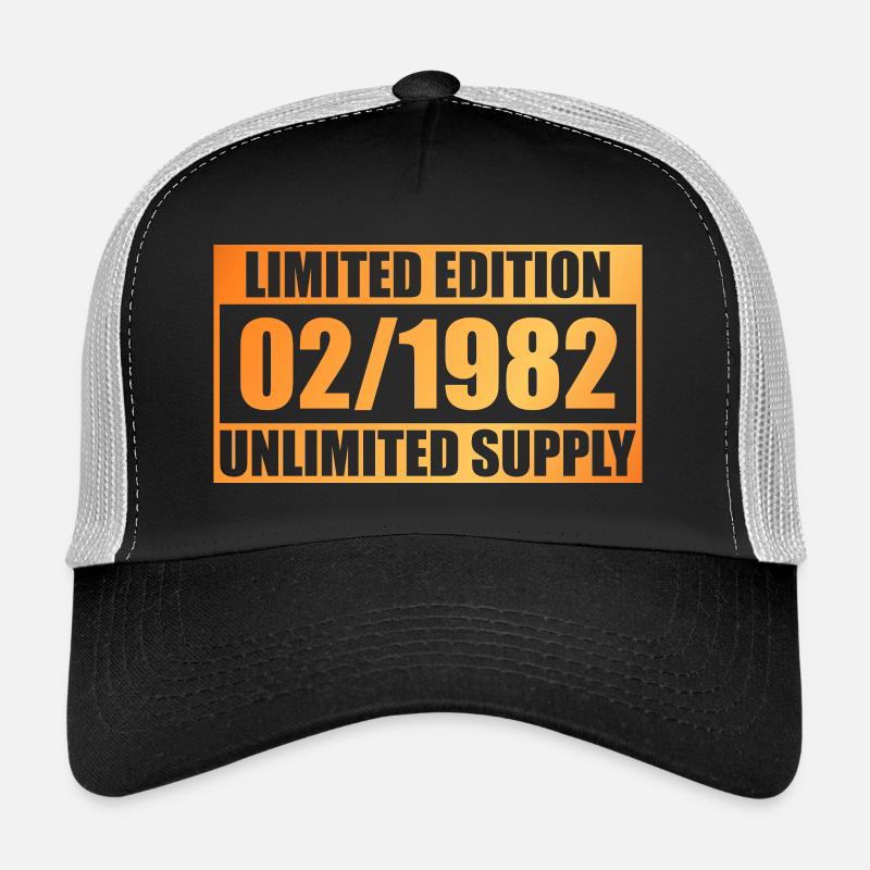 44th Birthday Limited Edition - ꝏ Supply 02/1982 Trucker Cap