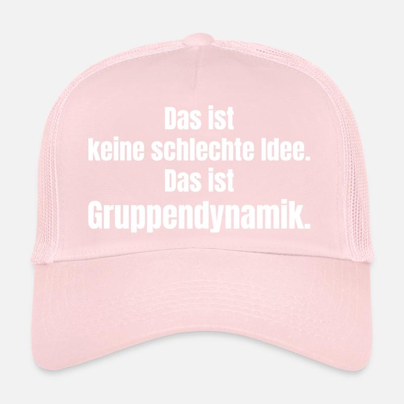Dynamique de groupe qui dit Chemise Casquette trucker 