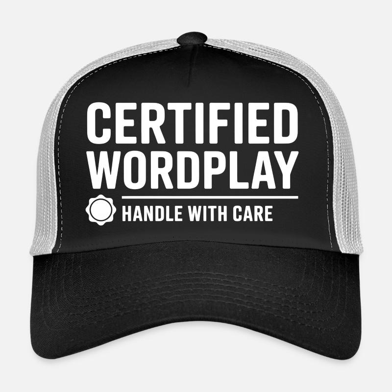 Jeux de mots certifiés Casquette trucker 