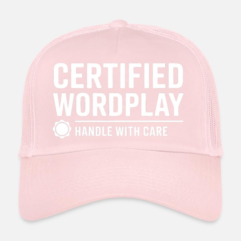 Jeux de mots certifiés Casquette trucker 