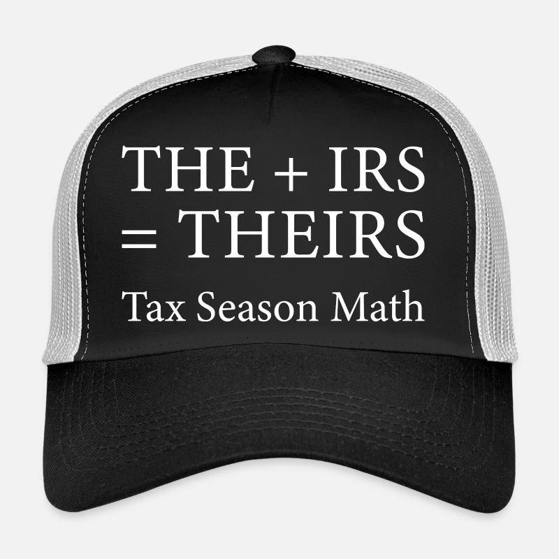 Ihre Steuersaison-Mathematik - Trucker Cap - Schwarz/Steingrau