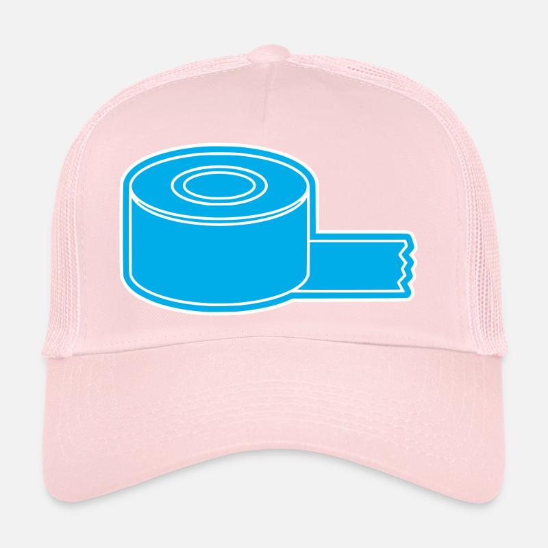 Contour du rouleau de ruban adhésif Casquette trucker 
