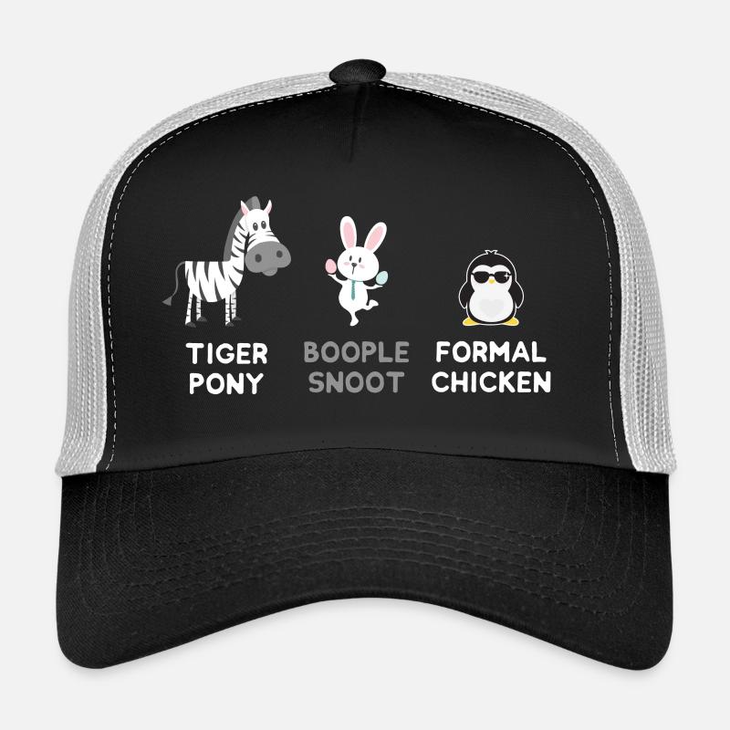 Zebra - Hase - Pinguin oder doch Tiger Pony.... Trucker Cap
