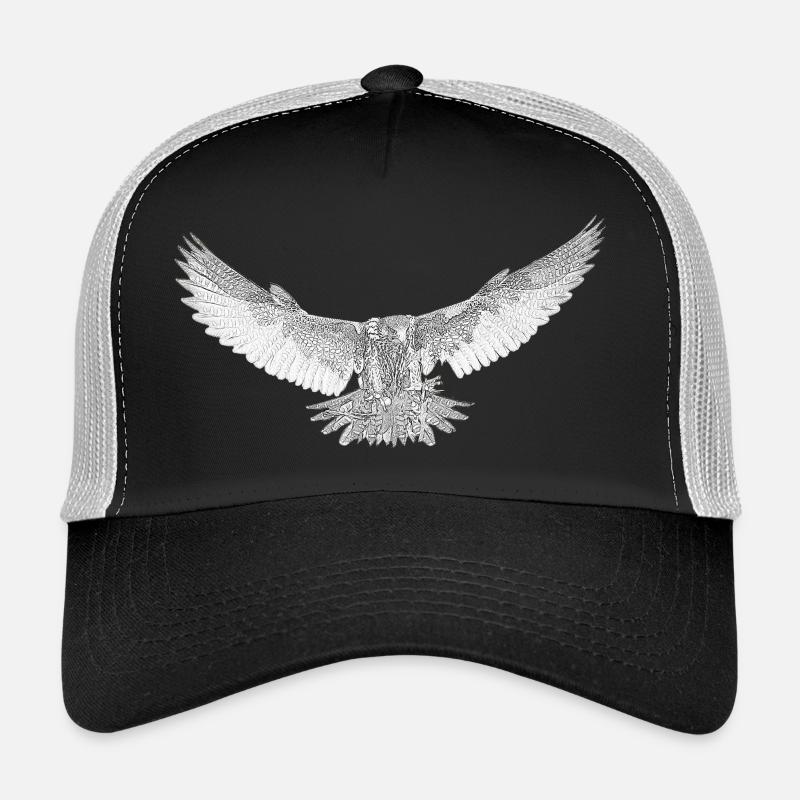 Hawk dessiné Casquette trucker 