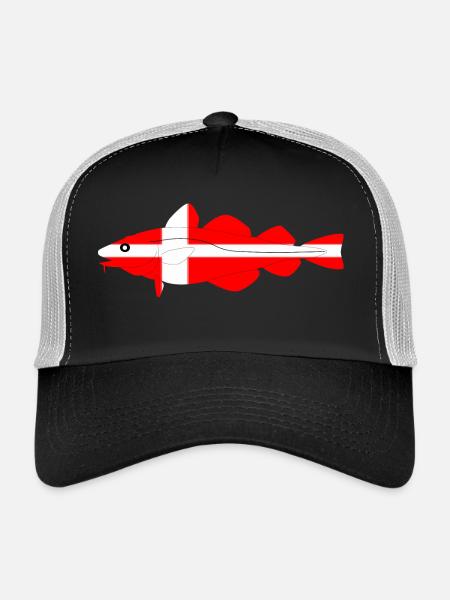 Dorsch_Dänemark - Trucker Cap - Schwarz/Steingrau