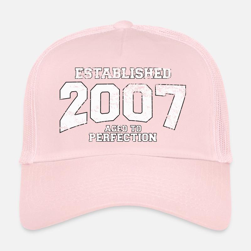 established 2007 - aged to perfection (fr) Casquette trucker 