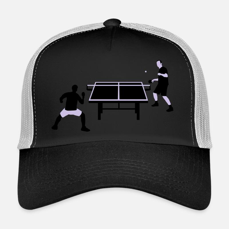 table_tennis_052012_c_2c - Trucker Cap - black/stone grey