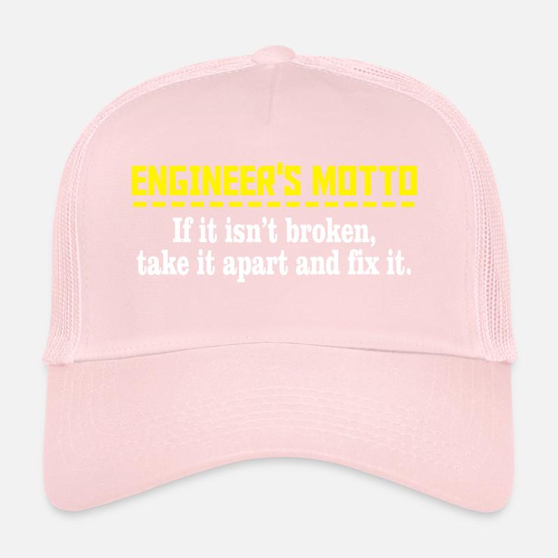 funny engineer shirt Trucker Cap