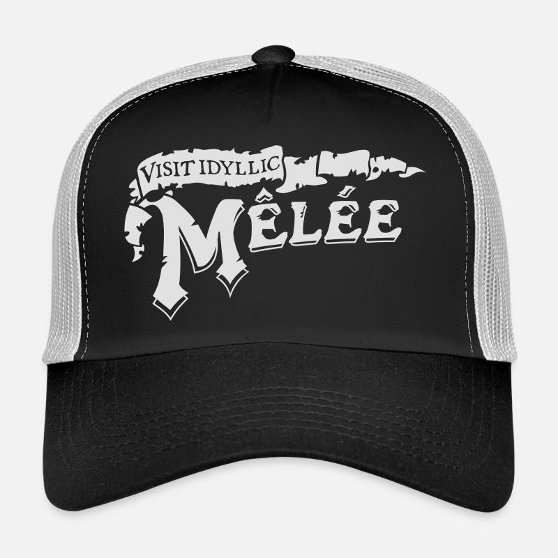 Visitez pavé Paradisiaque Casquette trucker 