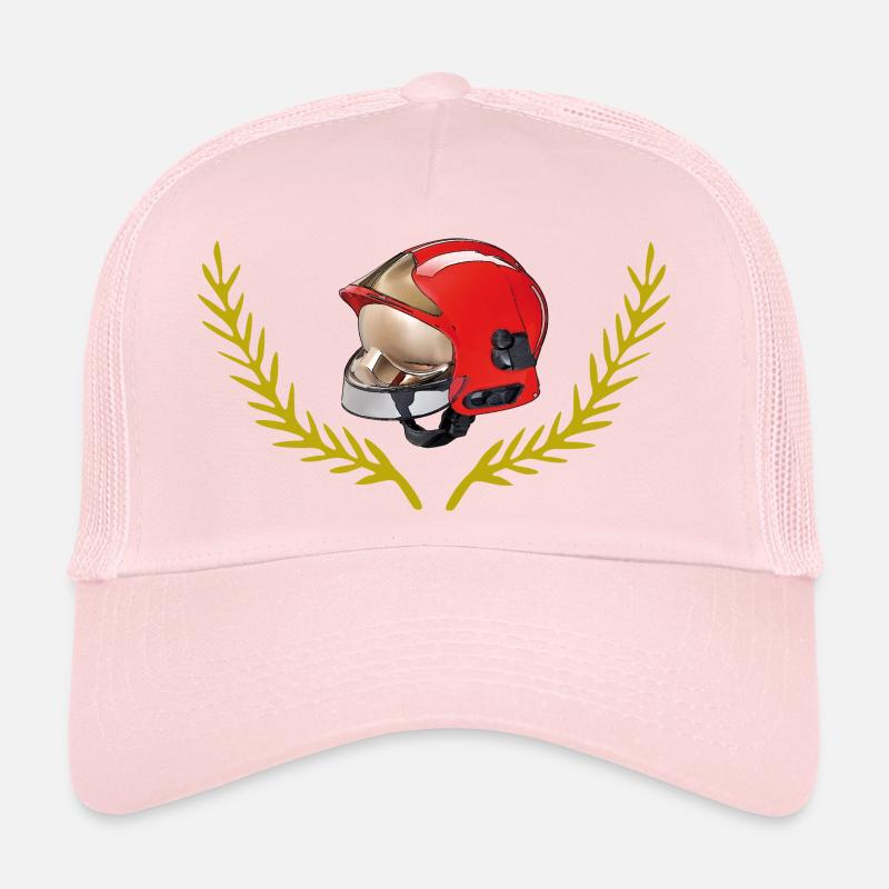 Casque Pompier embleme Trucker Cap