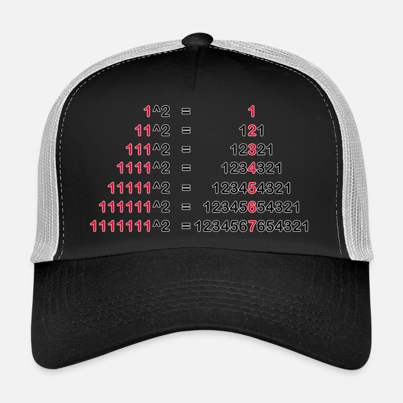 PAY POTENCY VALUE PALINDROME 1x1 HIGH TWO GIFT Trucker Cap