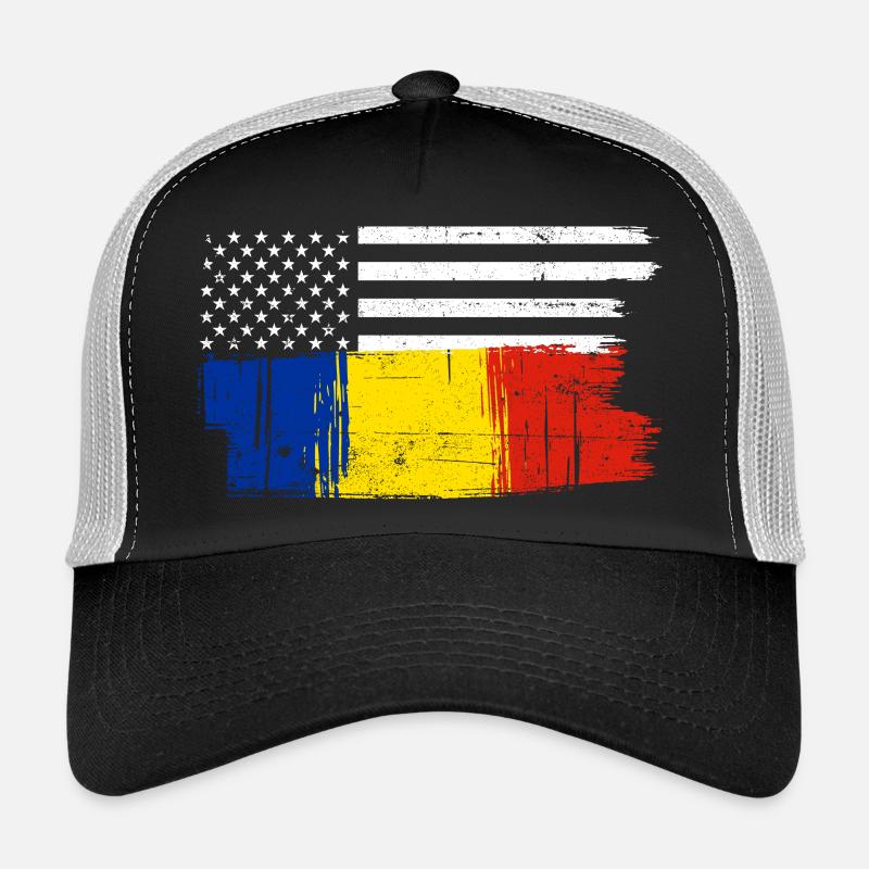 Drapeau Brush Fusion Casquette trucker 
